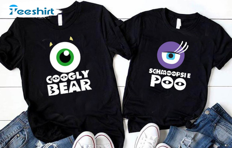 Googly Bear And Schmoopsie Poo Shirt, Trending Unisex T-shirt Long Sleeve