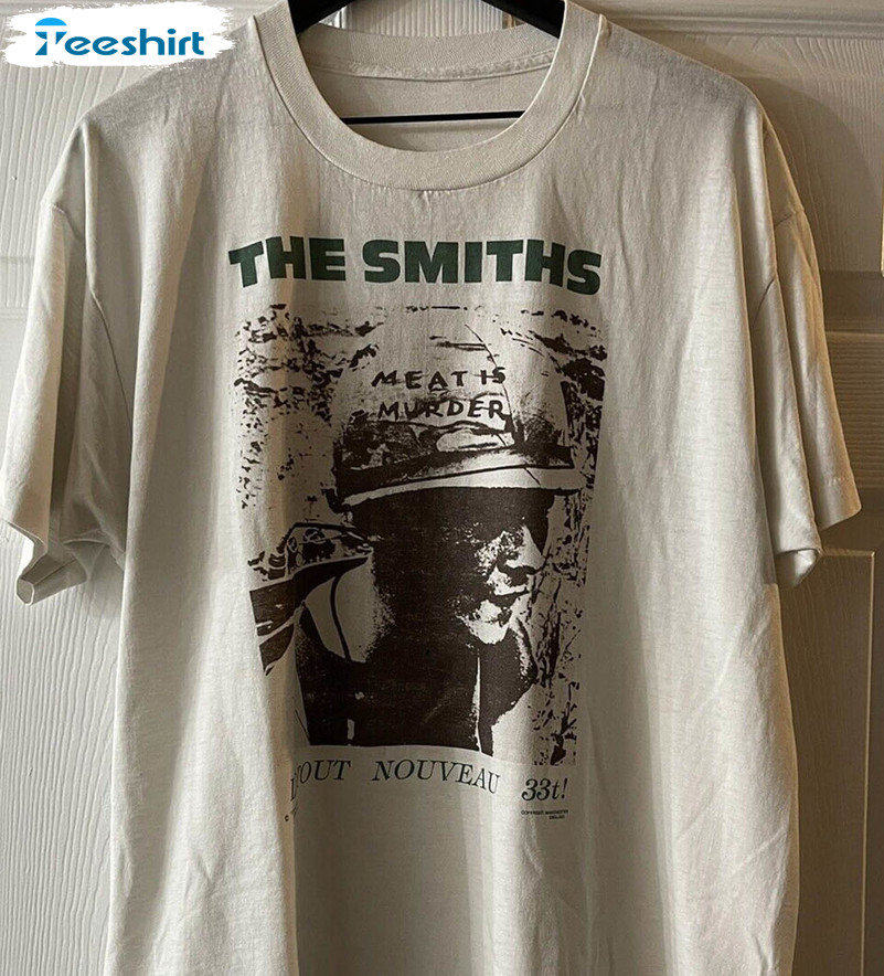 Vintage Meat Is Murder Shirt, The Smiths Sweater Long Sleeve