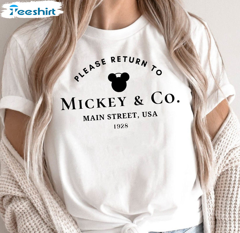 Mickey And Co Shirt, Disneyworld Unisex T-shirt Short Sleeve, Disney Gifts  For Women