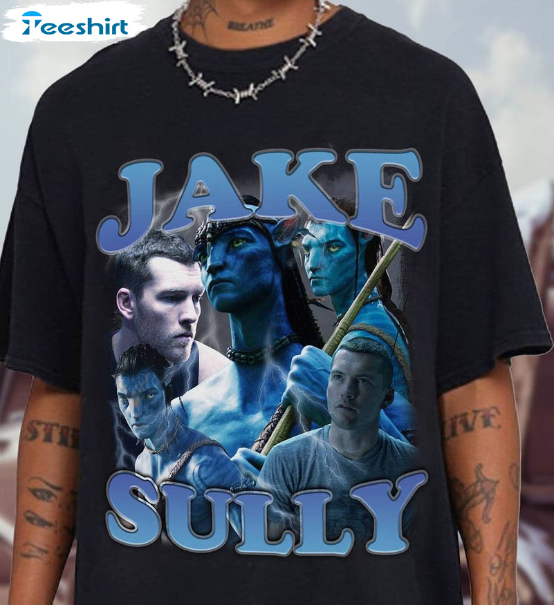 Jake Sully Shirt, Vintage The Way Of Water Unisex Hoodie Tee Tops