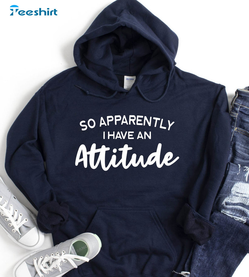 So Apparently I Have An Attitude Shirt, Winter Unisex Hoodie Unisex T-shirt