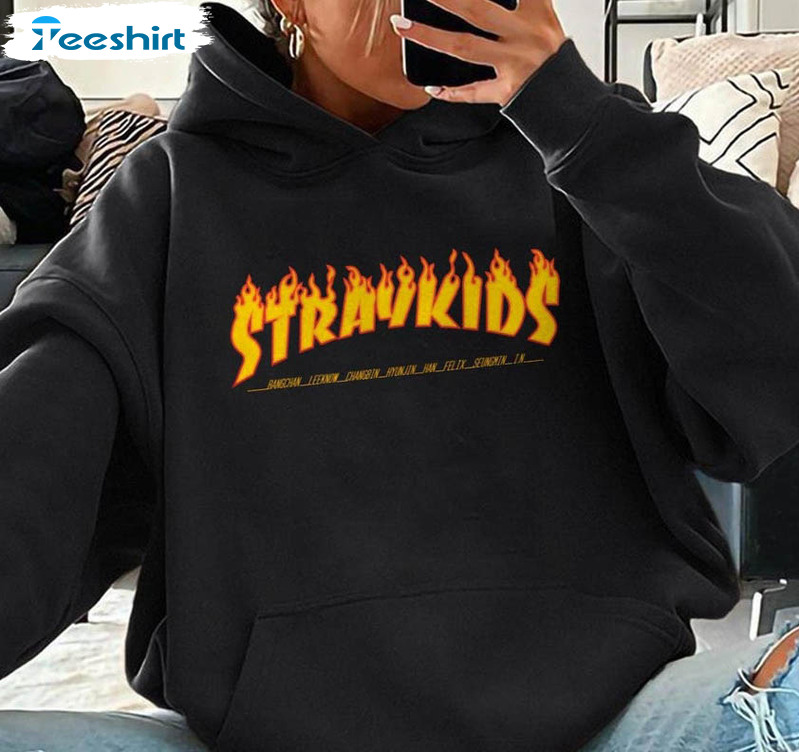 Stray Kids Vintage Shirt, Maxident Unisex T-shirt Long Sleeve