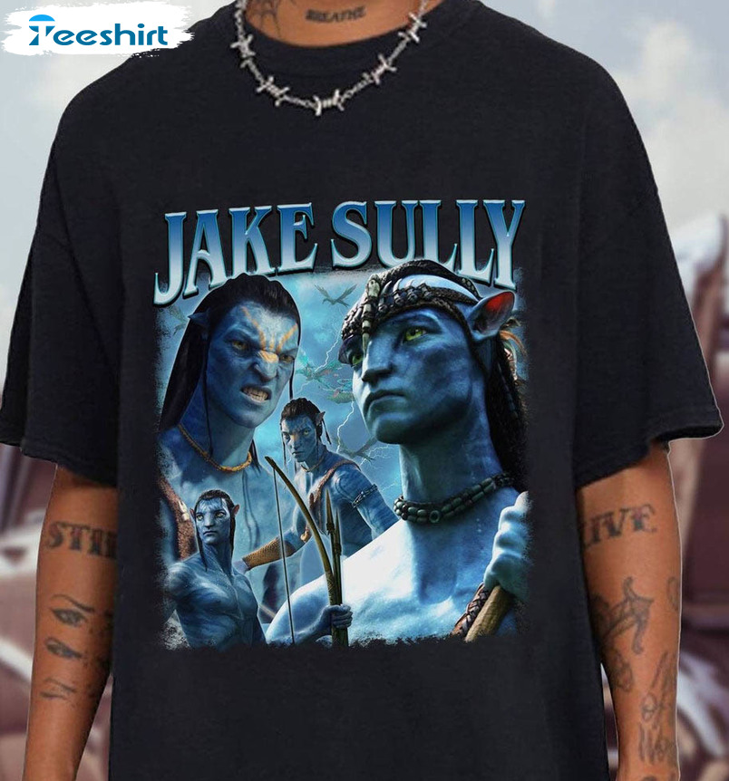 Avatar Jake Sully Shirt, The Way Of Water Unisex Hoodie Sweater