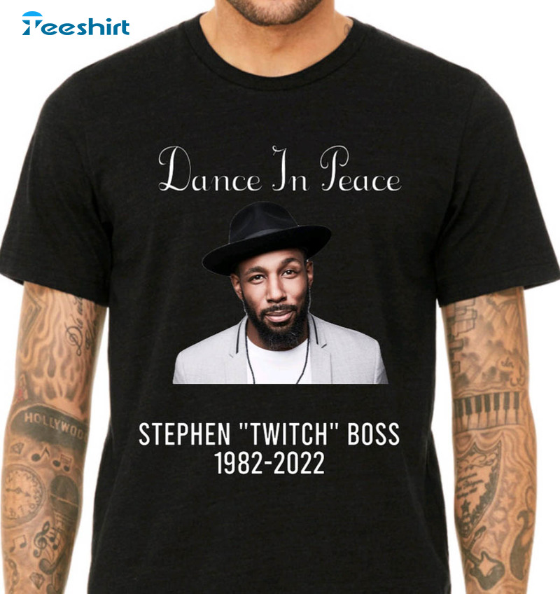 Dance In Peace Stephen Twitch Boss Shirt, Vintage Crewneck Unisex Hoodie