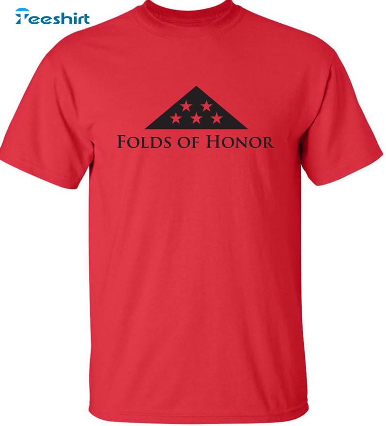 Folds Of Honor Shirt, Trending Short Sleeve Unisex T-shirt