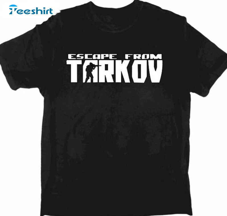 Escape From Tarkov Vintage Shirt, Trendy Long Sleeve Unisex T-shirt