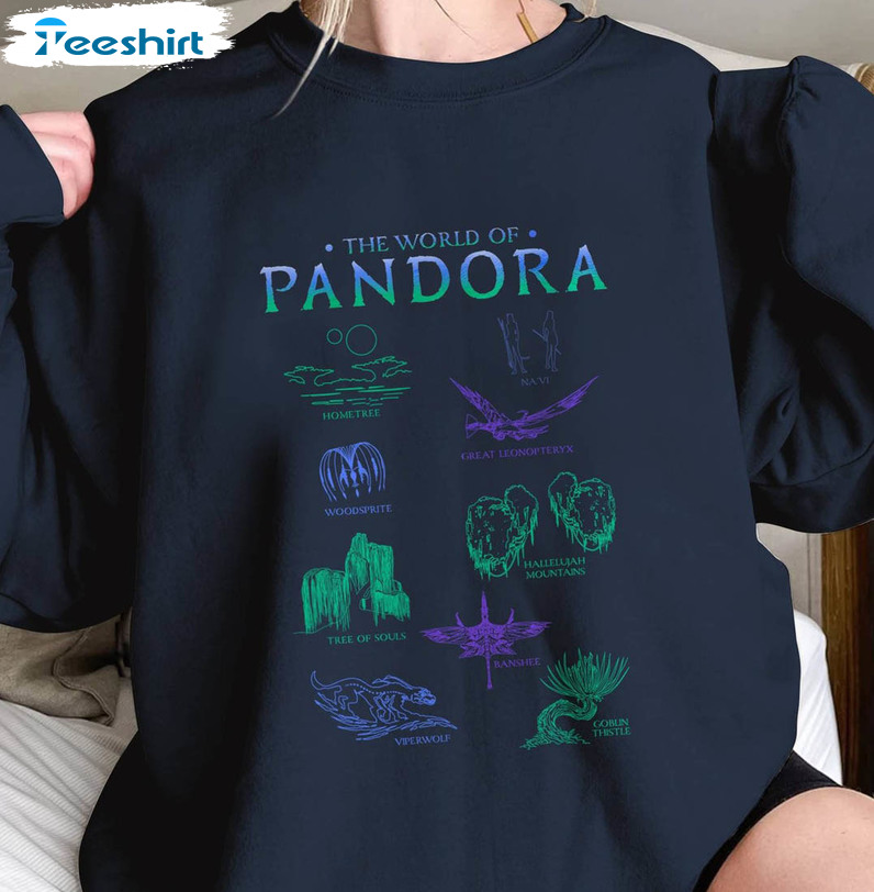 The World Of Pandora Shirt , Avatar The Way Of Water Sweatshirt Hoodie