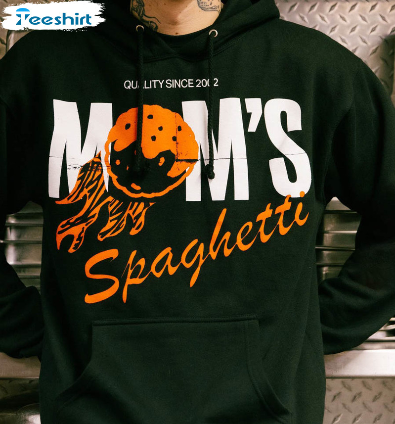 Mom's Spaghetti Trending Shirt, Eminem Rapper Unisex T-shirt Short Sleeve