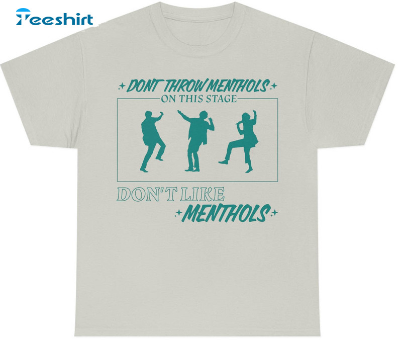 The 1975 Matty Healy Shirt, Don't Like Menthols Sweatshirt Long Sleeve