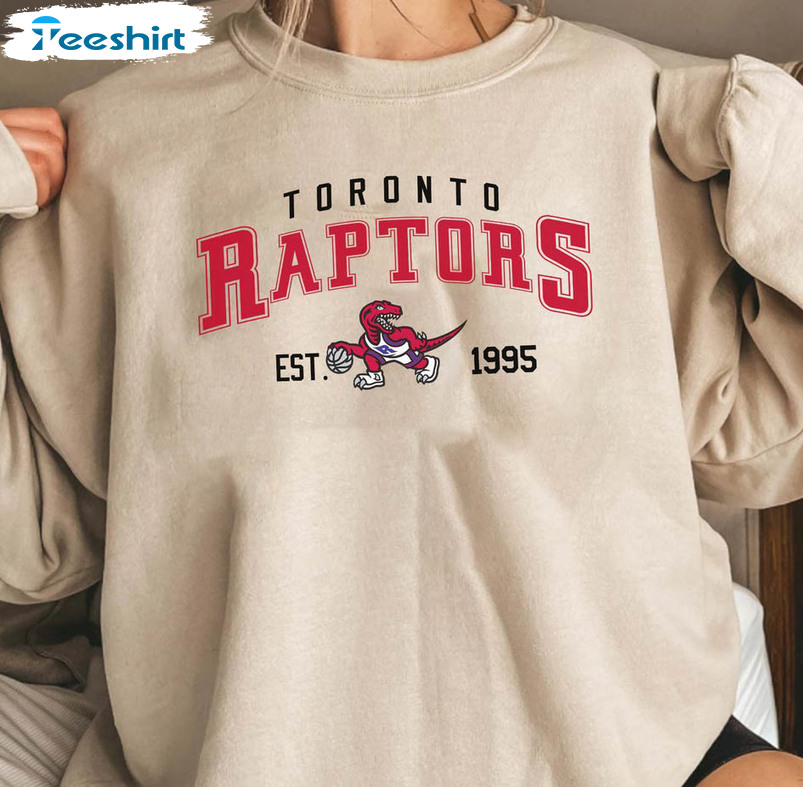 Toronto Raptors Est 1995 Shirt, Nba Basketball Short Sleeve Unisex Hoodie