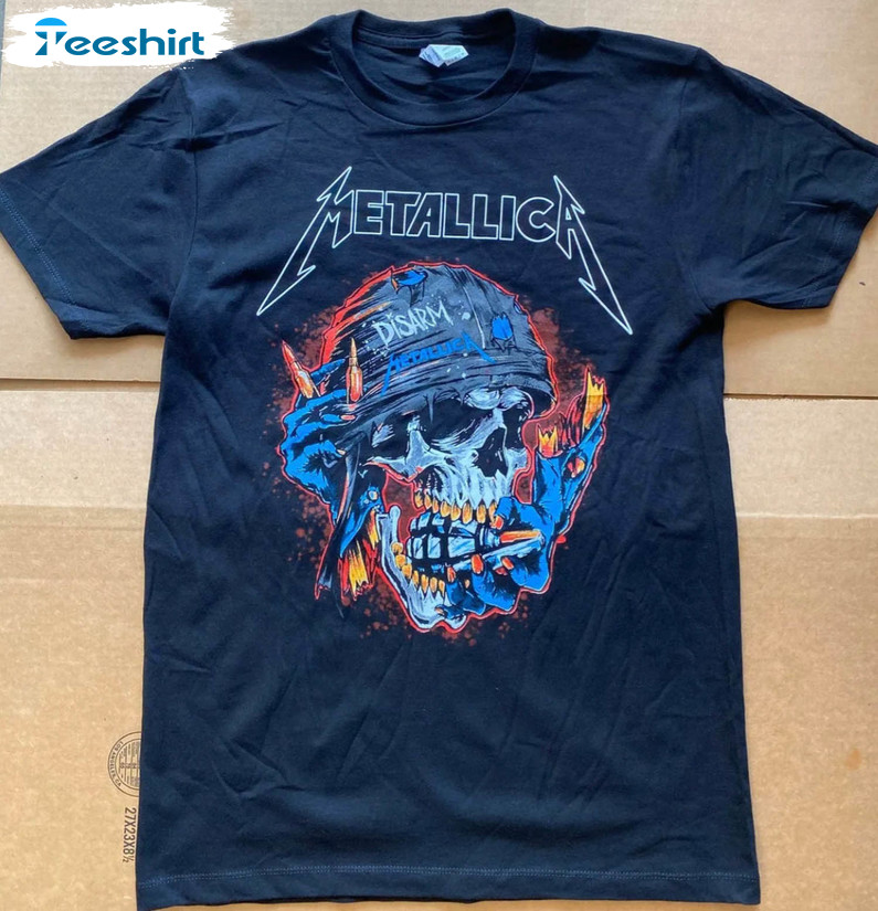 Metallica 72 Seasons World Tour Shirt, Burn Metallica Unisex Hoodie Crewneck