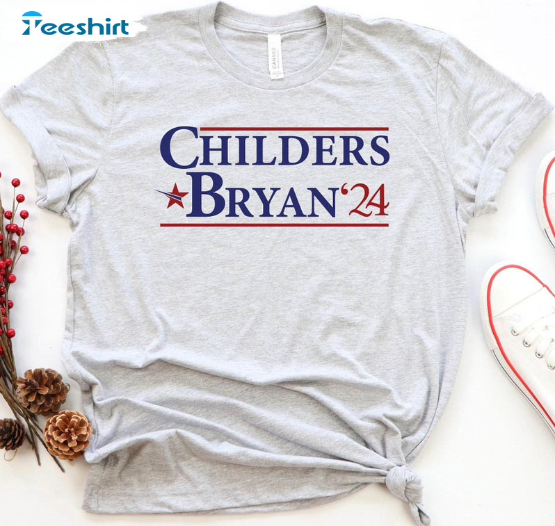 Childers Bryan 24 Trending Shirt, Bryan Country Music Short Sleeve Crewneck