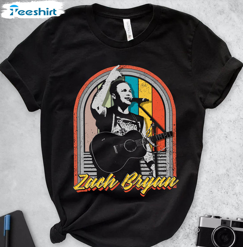 Zach Bryan Tour Shirt, Country Music Long Sleeve Unisex T-shirt