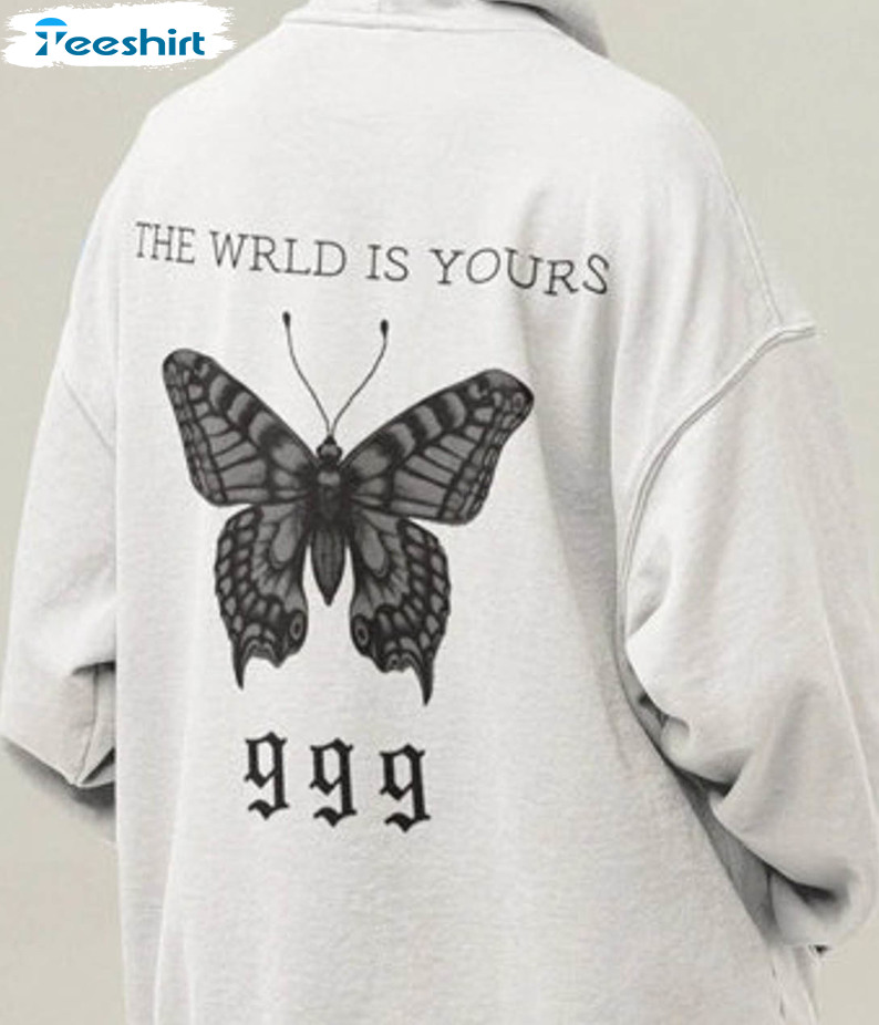 The Wrld Is Yours 999 Shirt, Juice Wrld Unisex Hoodie Long Sleeve