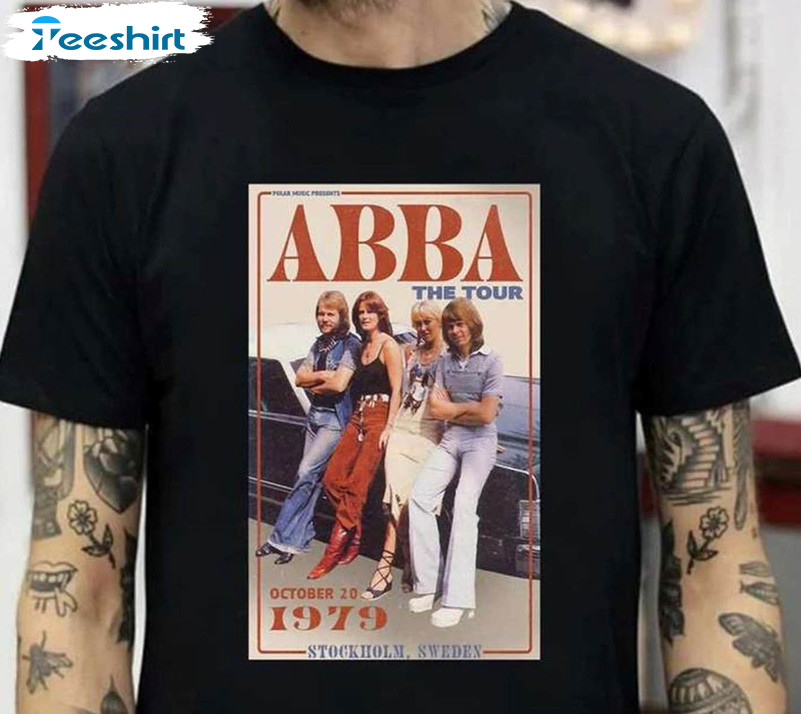 Abba The Tour 1979 Trending Shirt, The Tour 1979 Long Sleeve Sweater