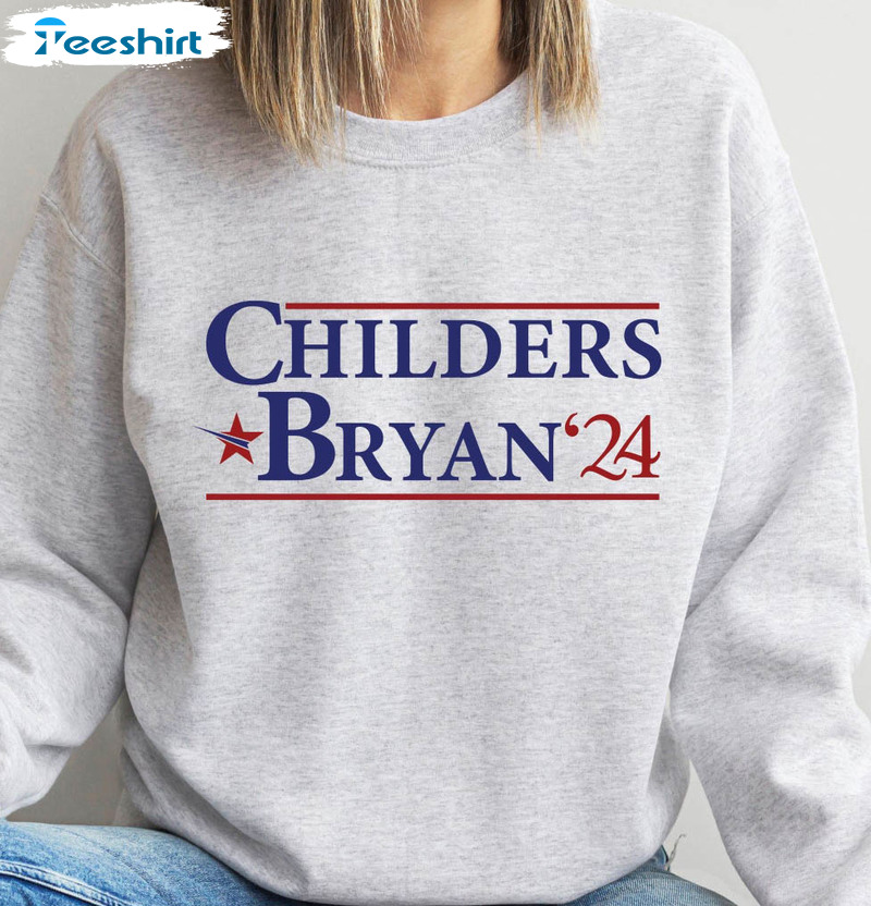 Childers Bryan 24 Sweatshirt, Bryan Country Music Crewneck Short Sleeve