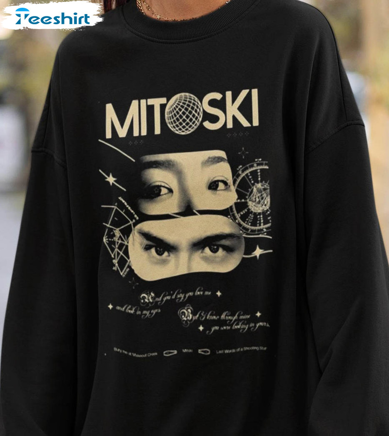 Vintage Mitski First Love Shirt, Trending Short Sleeve Crewneck