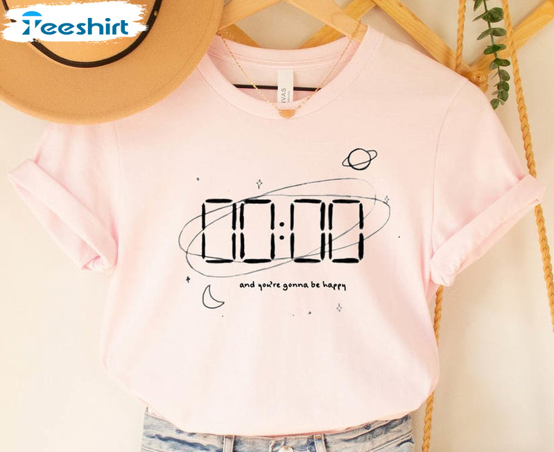 Zero O'Clock Bangtan Shirt, And You Gonna Be Happy Vintage Crewneck Unisex T-shirt