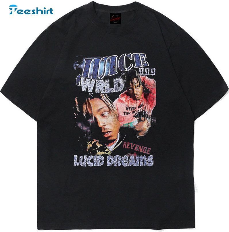 Juice Wrld Vintage Shirt, Trending Long Sleeve Short Sleeve