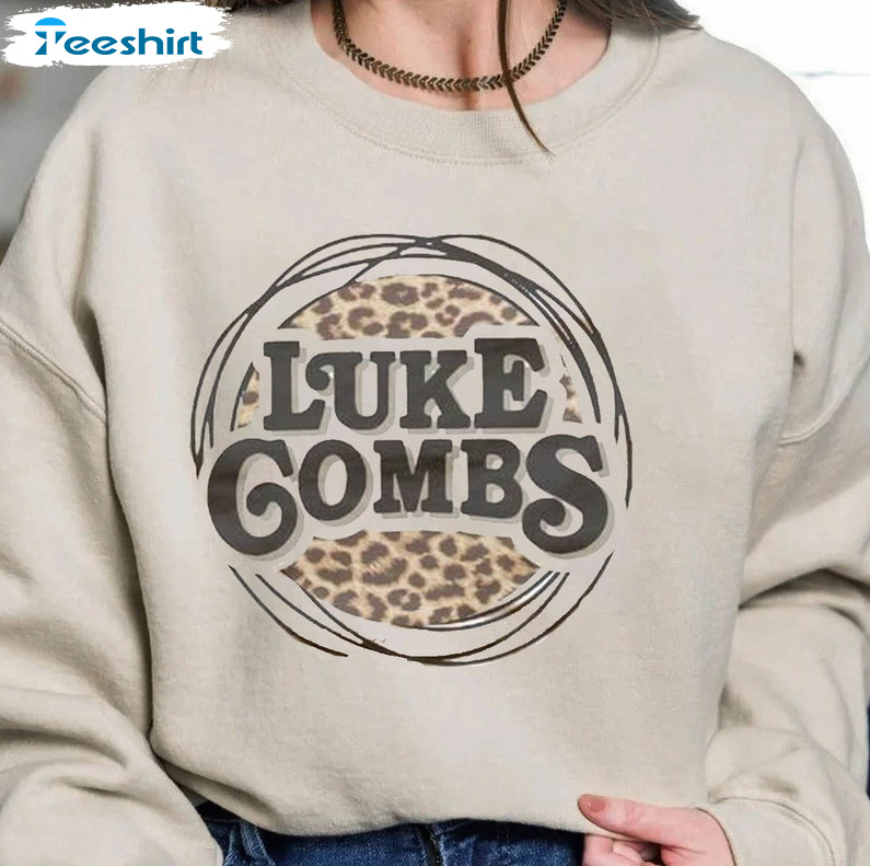 Luke Combs Tour Shirt, Luke Combs World Tour 2022 Trending Short Sleeve Crewneck