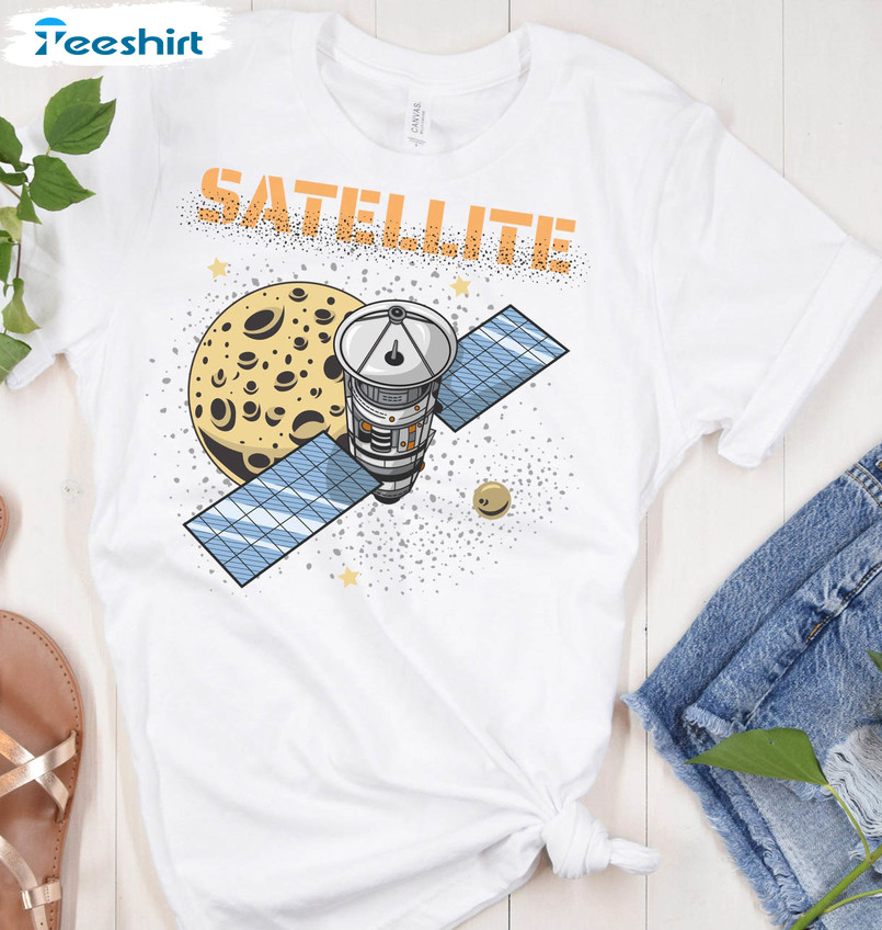 Harry's House Album Satellite Shirt, Vintage Short Sleeve Sweatshirt