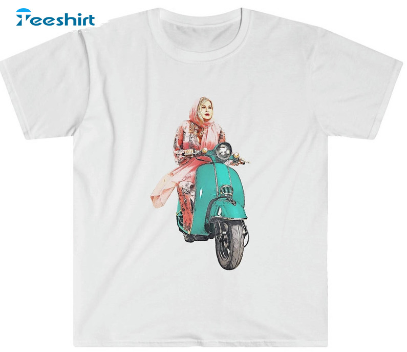 Tanya Mcquoid White Lotus Shirt, Scooter Vespa Short Sleeve Crewneck