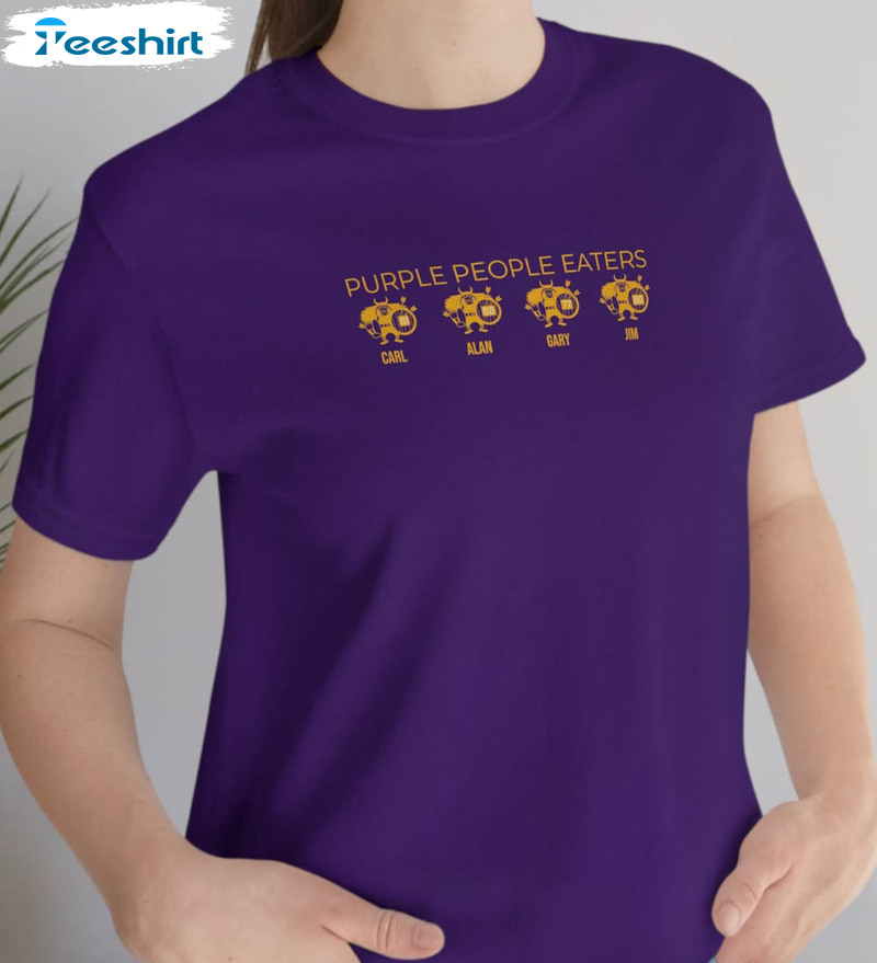 Purple People Eaters Shirt, The Minnesota Team Of Yesteryear Unisex T-shirt Long Sleeve