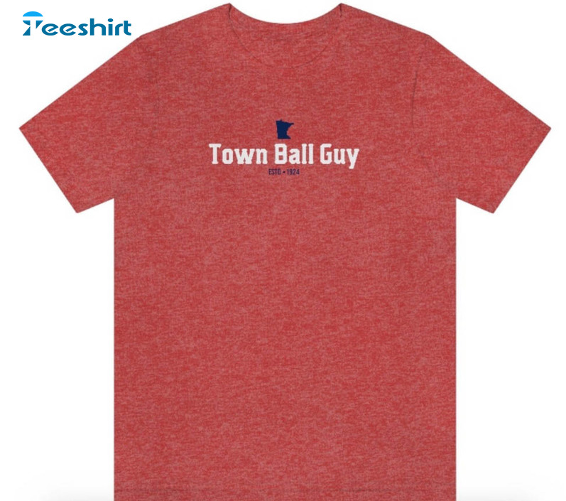 Town Ball Guy Trendy Unisex Hoodie , Long Sleeve