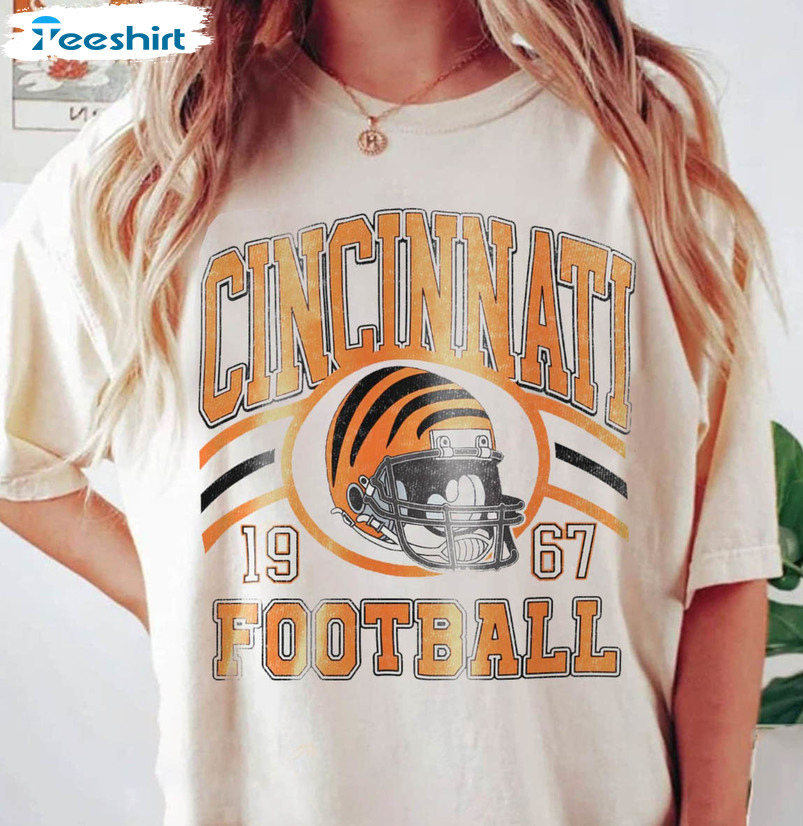 Vintage Cincinnati Bengals Sweatshirt, Vintage NFL Bengals Football Unisex  Shirt - Cherrycatshop