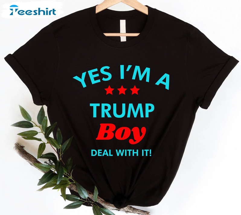 Yes I'm A Trump Boy Shirt, Trump Come Back Tee Tops Unisex Hoodie