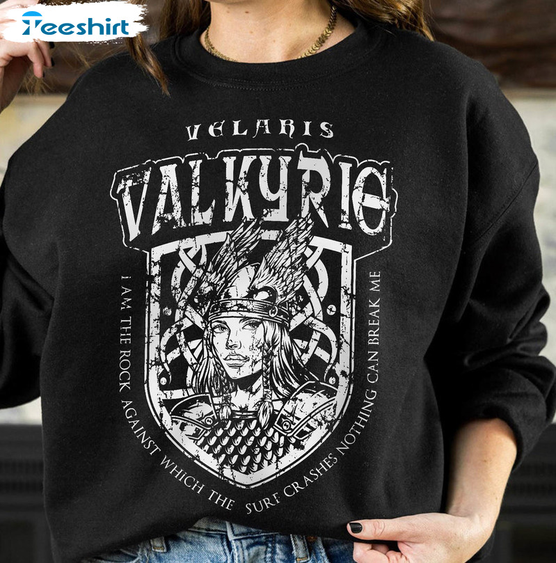 Acotar Valkyrie Acosf Shirt, Nesta Archeron Gwyn Long Sleeve Unisex Hoodie