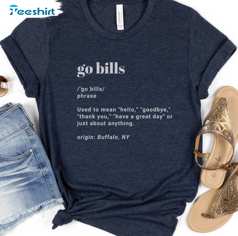 Go Bills definition shirt – Custom Buffalo Chic