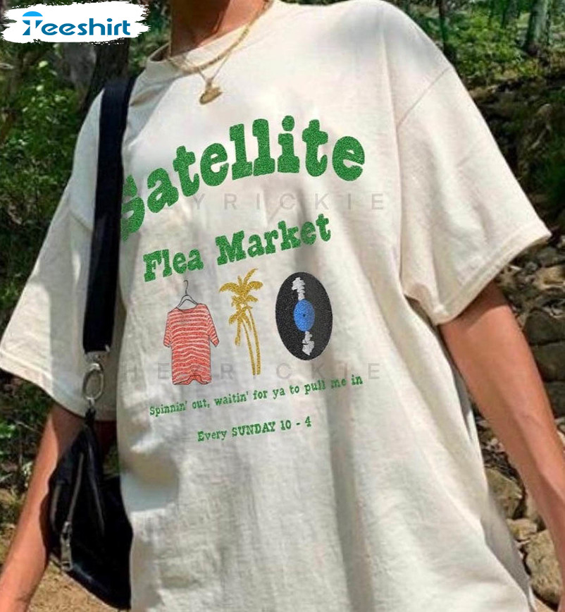 Satellite Flea Market Shirt, Harry's House Unisex T-shirt Short Sleeve