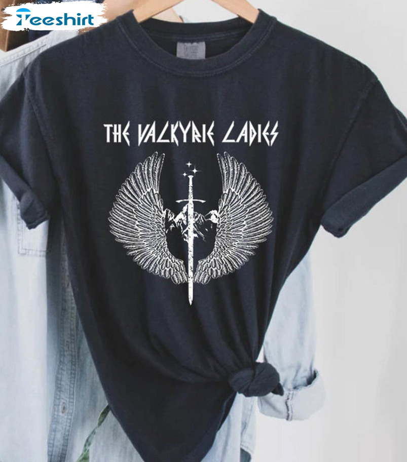 The Valkyrie Ladies Shirt, Valkyrie In Training Short Sleeve Crewneck