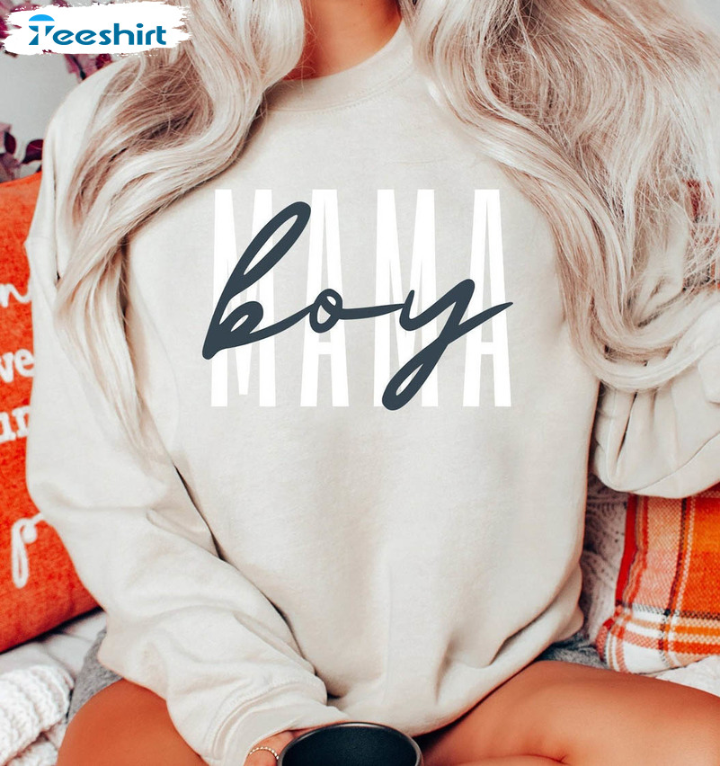 Boy Mama Sweatshirt , Trending Crewneck Unisex Hoodie