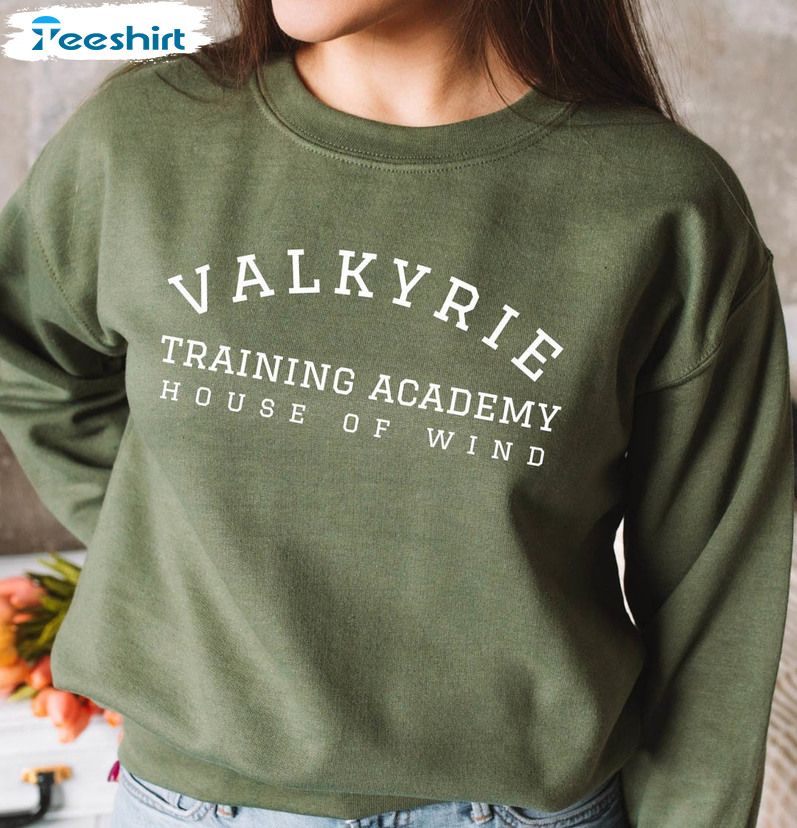 Valkyrie Training Academy House Of Wind Shirt, Acotar Short Sleeve Unisex T-shirt