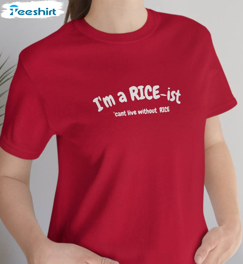 I'm A Rice-ist Shirt, Funny Filipino Unisex Hoodie Long Sleeve