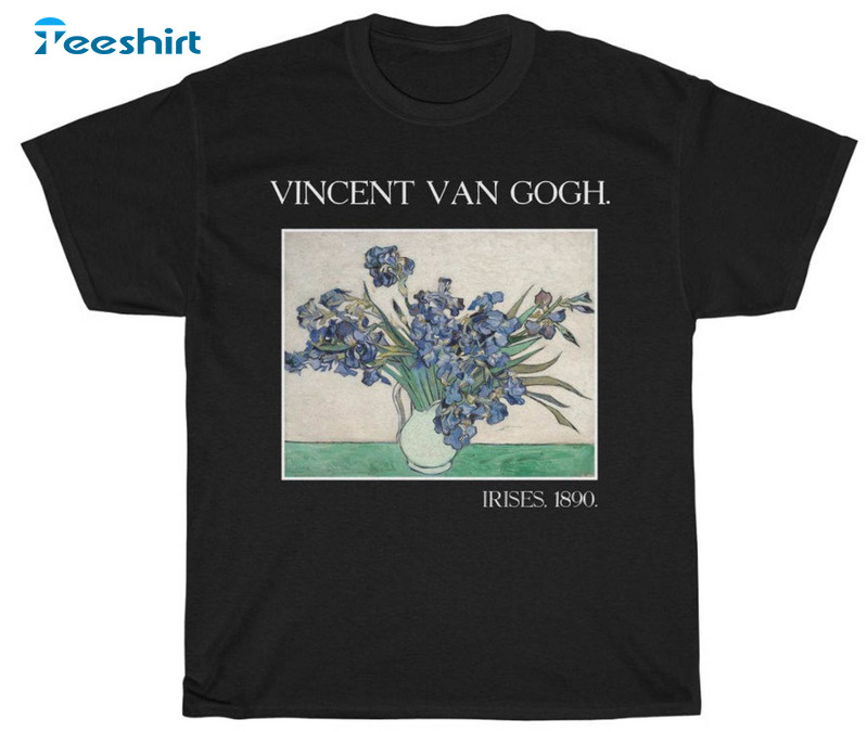 Vincent Van Gogh Vintage Shirt, Trending Sweatshirt Short Sleeve