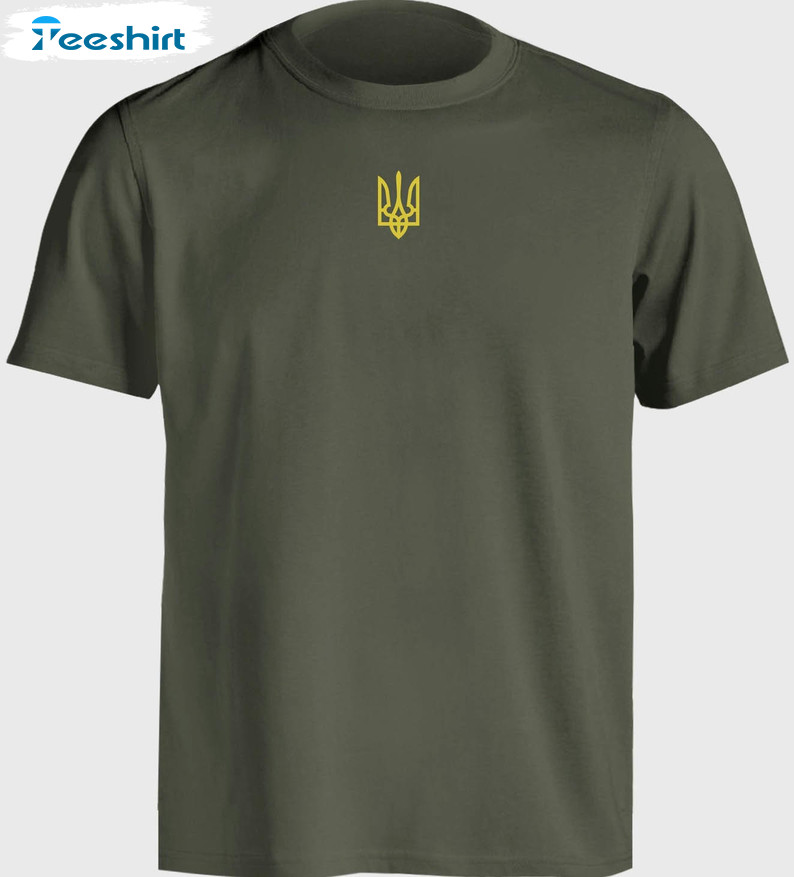 Volodymyr Zelenskyy Shirt, Army Military Unisex Hoodie Long Sleeve