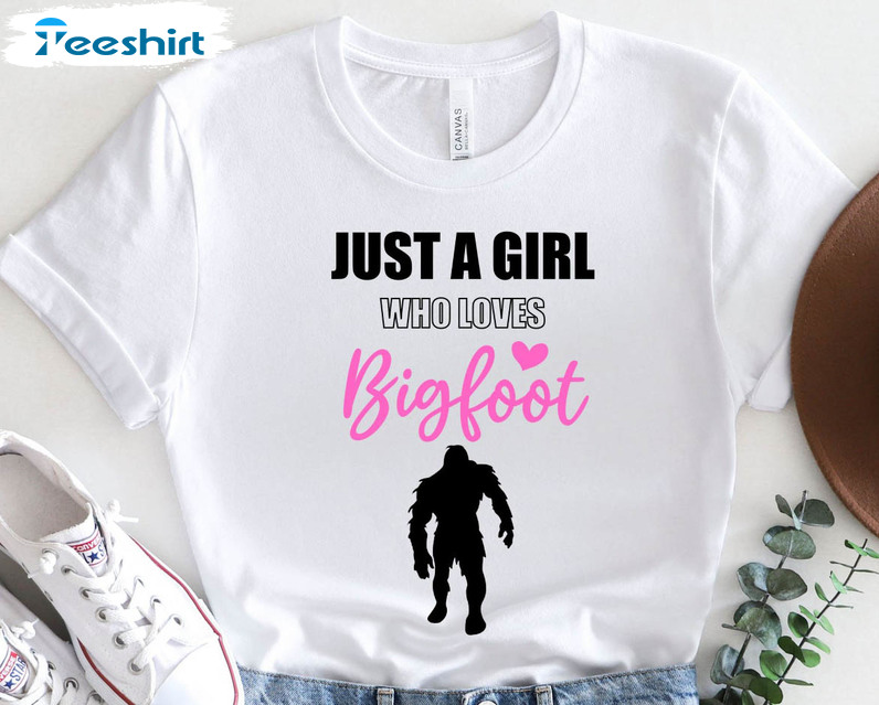 Just A Girl Who Love Bigfoot Trendy Shirt, Undefeated Hide And Seek Champion Long Sleeve Tee Tops