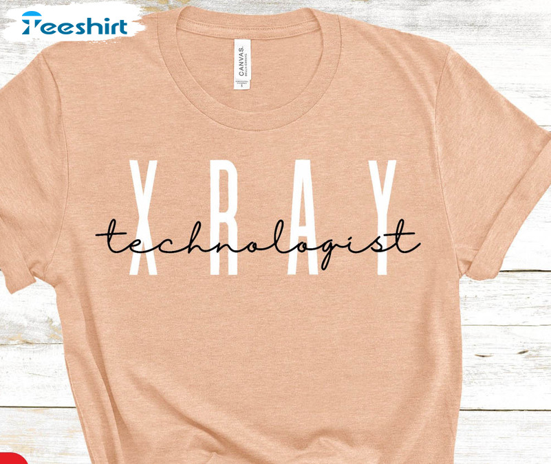 Xray Technologist Shirt, Trending Long Sleeve Unisex Hoodie