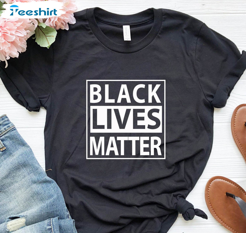 Black Lives Matter Shirt, Trending Sweater Short Sleeve