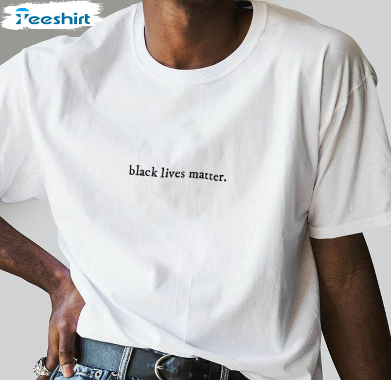 Black Lives Matter Shirt, Trending Unisex Hoodie Short Sleeve