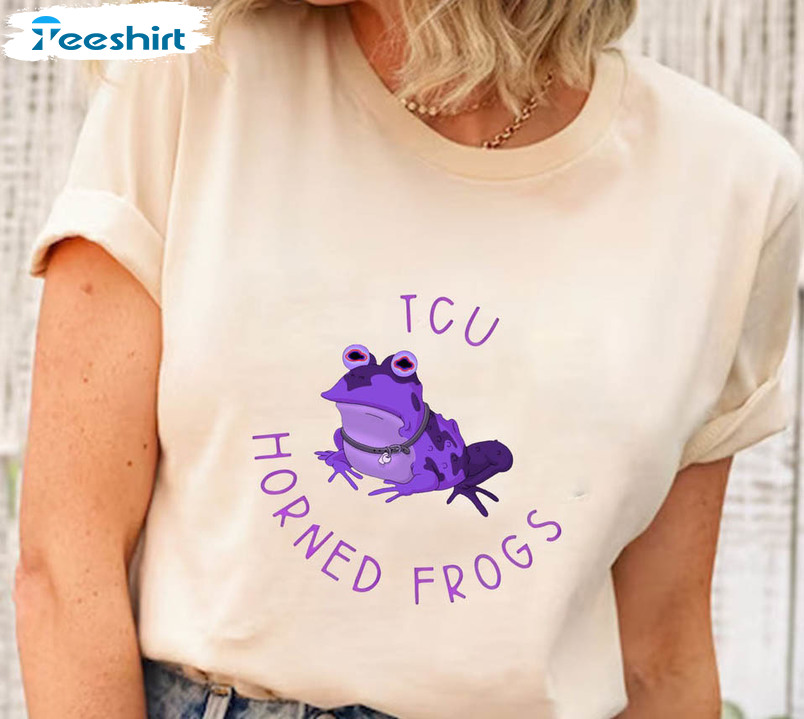 Tcu Hypnotoad Football Shirt, Sonny Dykes Unisex Hoodie Long Sleeve