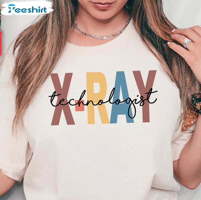 Xray Technologist Trendy Shirt, Vintage Unisex Hoodie Crewneck