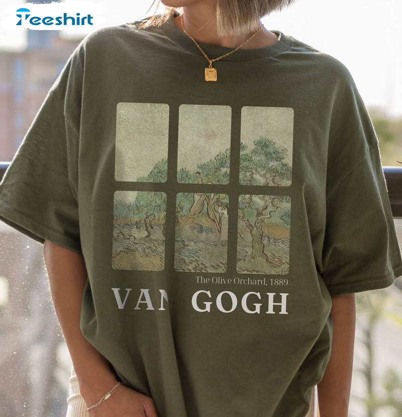 Vincent Van Gogh Shirt, Art History Tee Tops Sweater