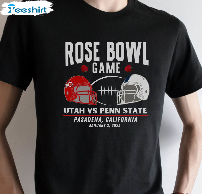 Rose Bowl Football Shirt, Funny Penn State Short Sleeve Sweatshirt