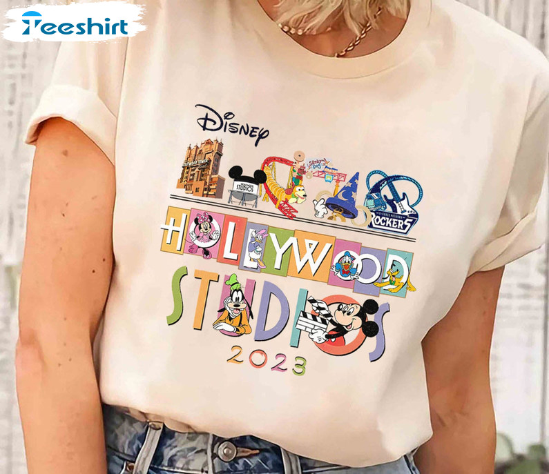 Hollywood Studios Shirt, Disney Trip 2023 Sweater Unisex Hoodie