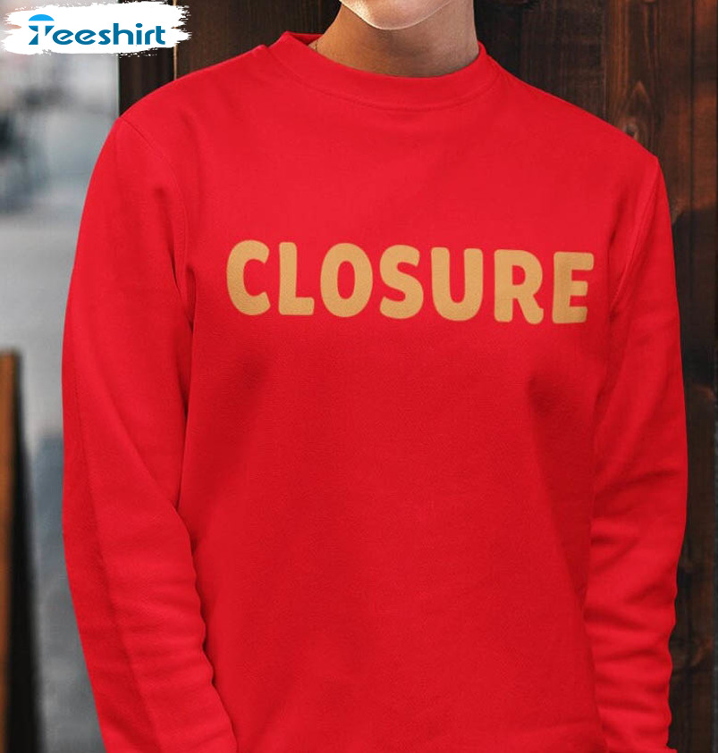 Closure Sweatshirt, Entergalactic Jabari Closure Crewneck Short Sleeve