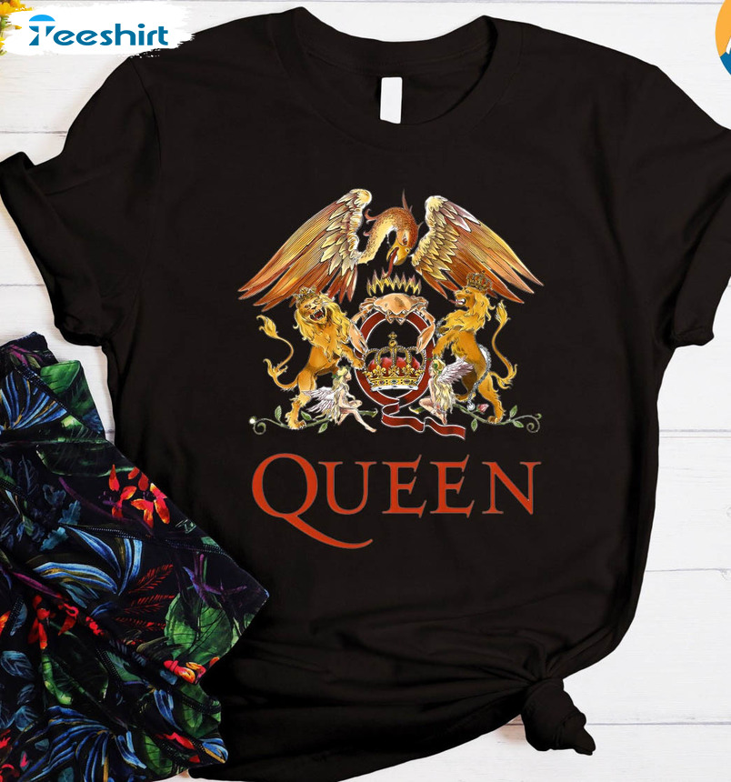 Queen Band Shirt , Freddie Mercury Trending Crewneck Unisex Hoodie